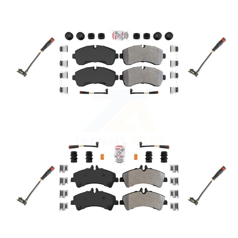 AmeriBRAKES KNW-100310 Disc Brake Pad for 2009 Dodge Sprinter 3500 - Front and Rear