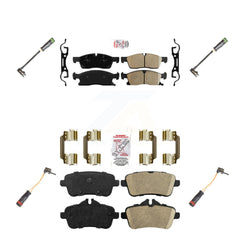 AmeriBRAKES KNW-100329 Disc Brake Pad for 2013-2019 Mercedes-Benz GLE400, Mercedes-Benz GLS450 and More - Front and Rear