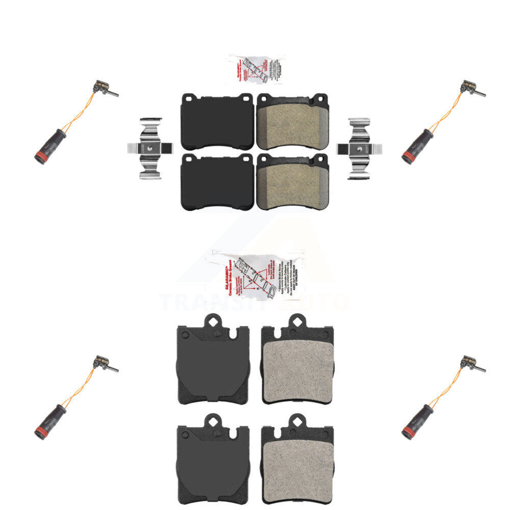 AmeriBRAKES KNW-100333 Disc Brake Pad for 2004-2011 Mercedes-Benz SLK350, Mercedes-Benz C230, Mercedes-Benz C320 - Front and Rear