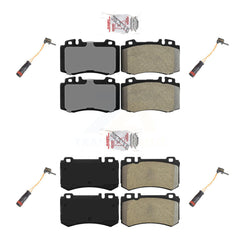 AmeriBRAKES KNW-100336 Disc Brake Pad for 2003-2006 Mercedes-Benz CL55 AMG, Mercedes-Benz CL600 - Front and Rear