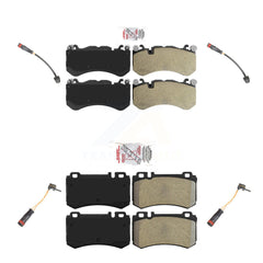 AmeriBRAKES KNW-100344 Disc Brake Pad for 2008-2009 Mercedes-Benz SL600 - Front and Rear