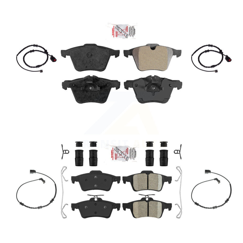 AmeriBRAKES KNW-100352 Disc Brake Pad for 2014-2015 Jaguar XJ - Front and Rear