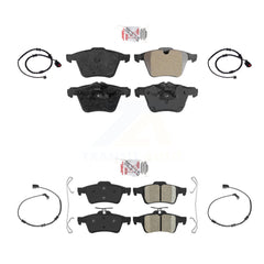 AmeriBRAKES KNW-100353 Disc Brake Pad for 2014-2015 Jaguar XJ - Front and Rear