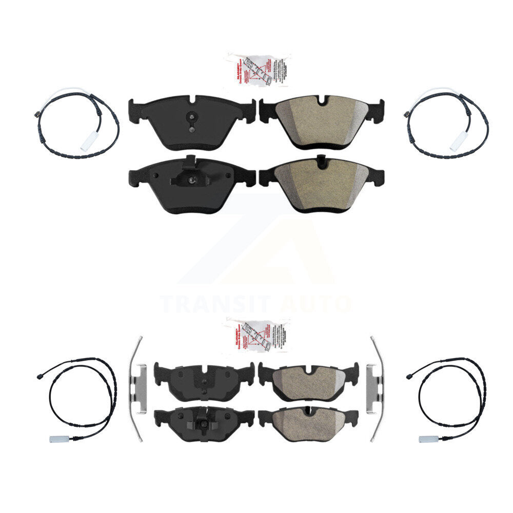 AmeriBRAKES KNW-100355 Disc Brake Pad for 2012 BMW 328i xDrive - Front and Rear