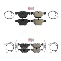 AmeriBRAKES KNW-100355 Disc Brake Pad for 2012 BMW 328i xDrive - Front and Rear