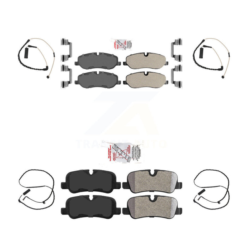 AmeriBRAKES KNW-100362 Disc Brake Pad for 2006-2009 Land Rover Range Rover - Front and Rear