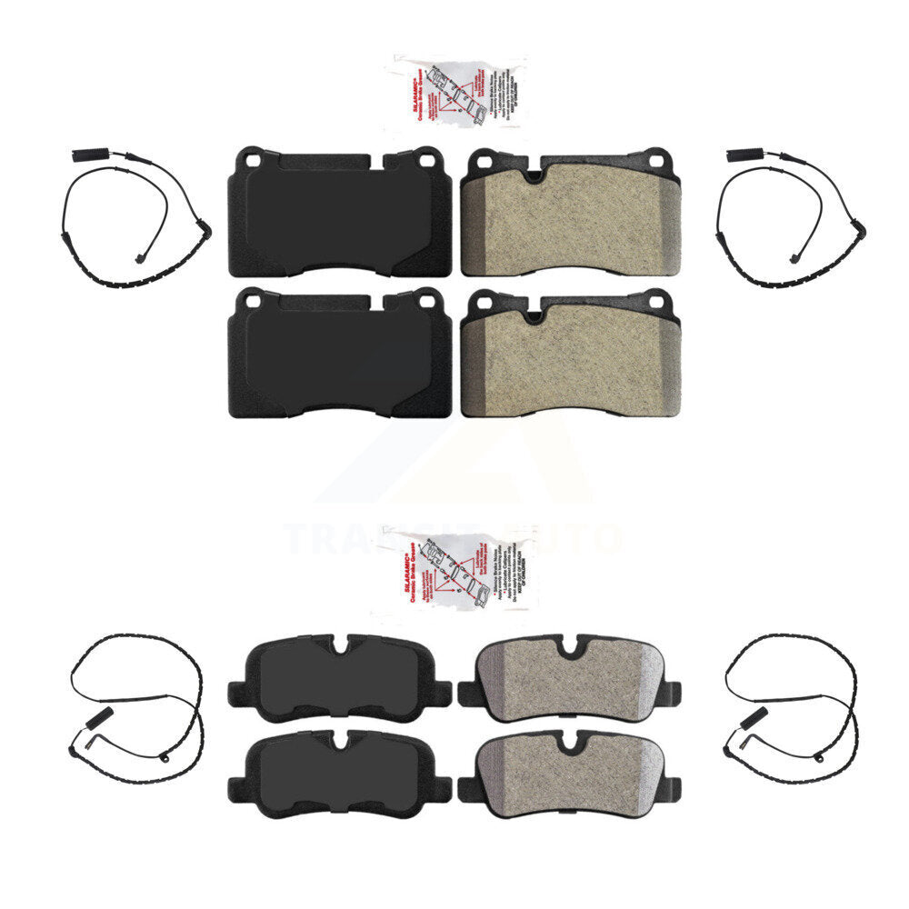 AmeriBRAKES KNW-100363 Disc Brake Pad for 2006-2009 Land Rover Range Rover - Front and Rear