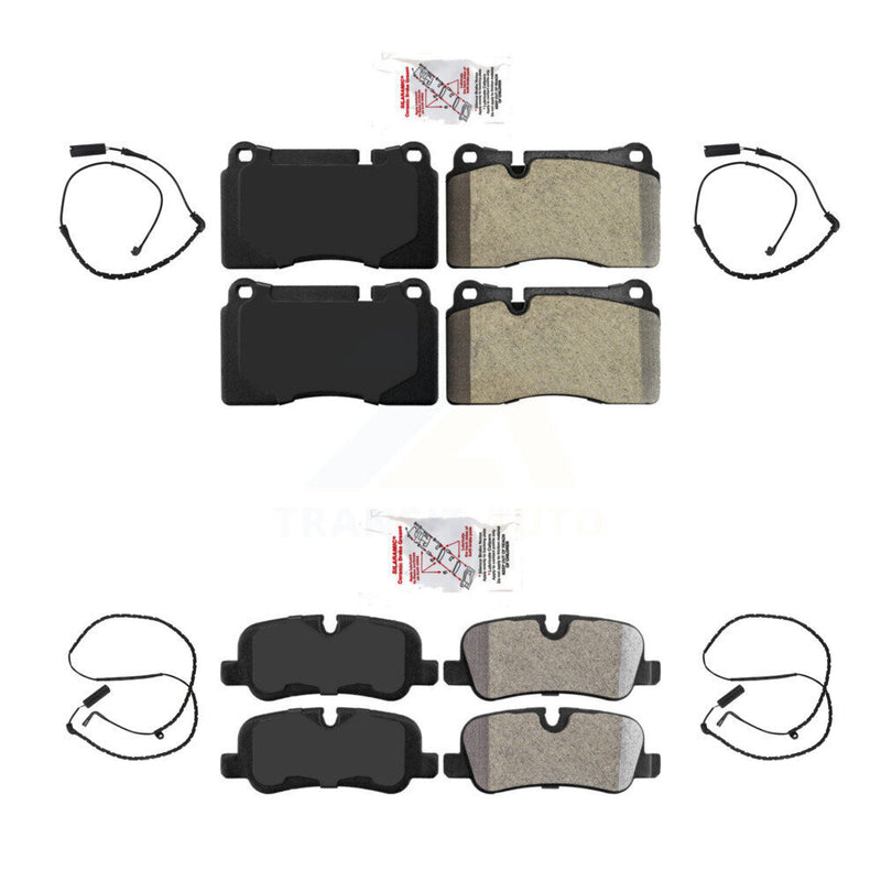 AmeriBRAKES KNW-100363 Disc Brake Pad for 2006-2009 Land Rover Range Rover - Front and Rear