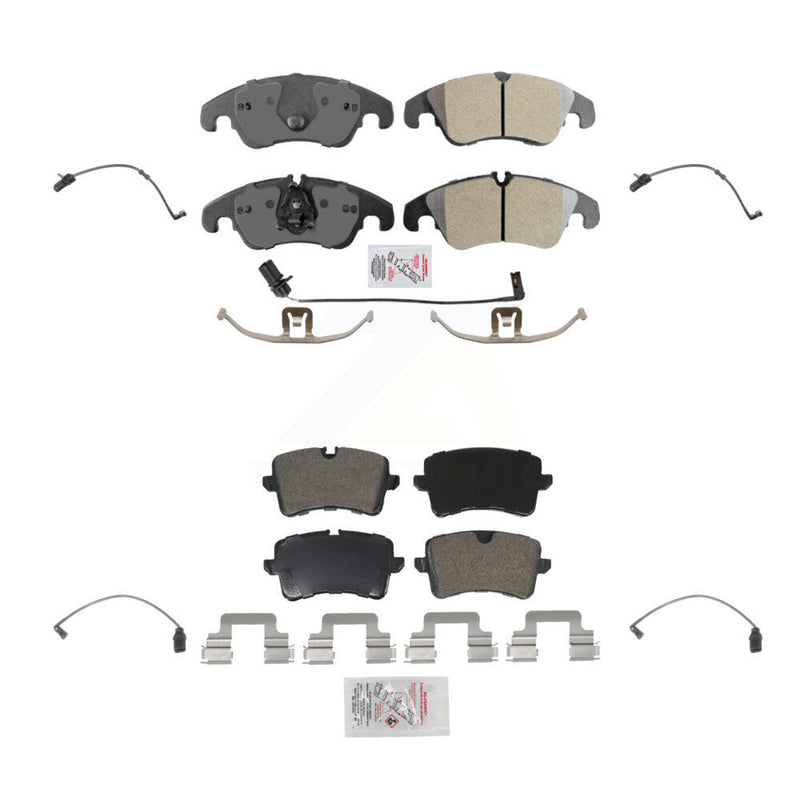 AmeriBRAKES KNW-100367 Disc Brake Pad for 2012-2015 Audi A6 Quattro, Audi A7 Quattro - Front and Rear