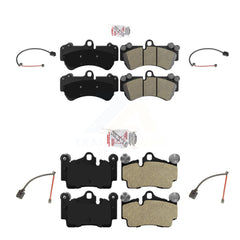 AmeriBRAKES KNW-100381 Disc Brake Pad for 2008-2010 Porsche Cayenne - Front and Rear