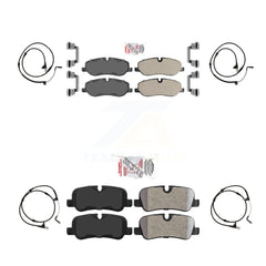 AmeriBRAKES KNW-100385 Disc Brake Pad for 2006-2008 Land Rover Range Rover Sport - Front and Rear