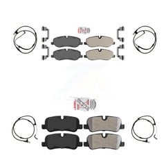 AmeriBRAKES KNW-100386 Disc Brake Pad for 2007-2009 Land Rover Range Rover Sport - Front and Rear