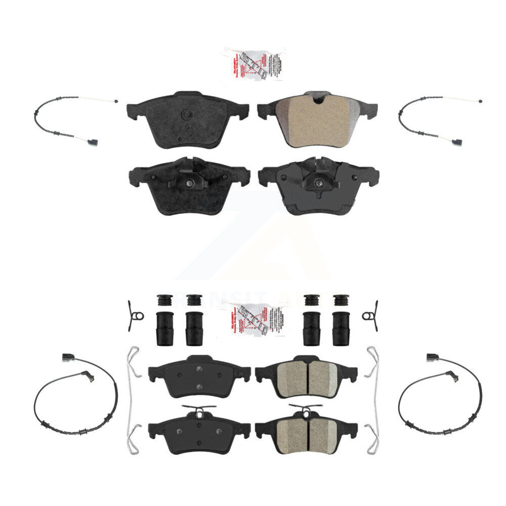 AmeriBRAKES KNW-100387 Disc Brake Pad for 2010-2015 Jaguar XJ - Front and Rear