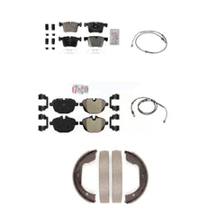 AmeriBRAKES KNW-100392 Disc Brake Pad for 2011 BMW X3 - Front and Rear