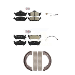 AmeriBRAKES KNW-100394 Disc Brake Pad for 1998-2005 Mercedes-Benz ML320, Mercedes-Benz ML350, Mercedes-Benz ML430 - Front and Rear