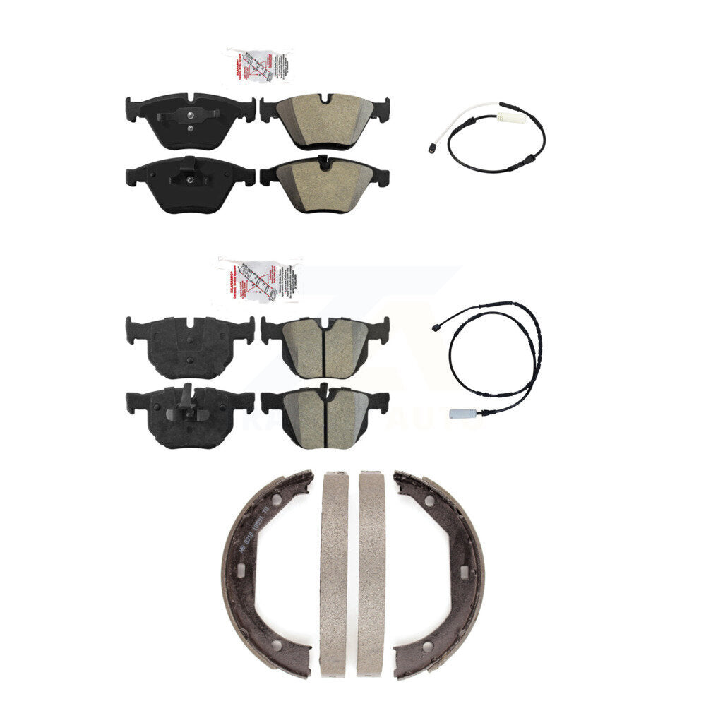 AmeriBRAKES KNW-100395 Disc Brake Pad for 2011-2013 BMW 335i, BMW 335d, BMW 335is - Front and Rear