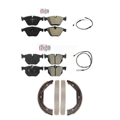 AmeriBRAKES KNW-100395 Disc Brake Pad for 2011-2013 BMW 335i, BMW 335d, BMW 335is - Front and Rear