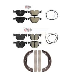 AmeriBRAKES KNW-100397 Disc Brake Pad for 2013 BMW X1 - Front and Rear