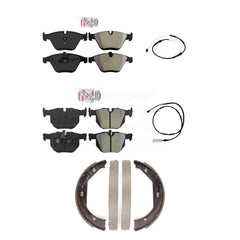 AmeriBRAKES KNW-100402 Disc Brake Pad for 2013 BMW 335i - Front and Rear