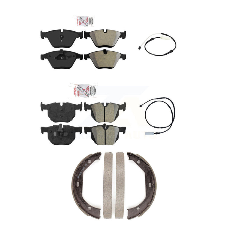 AmeriBRAKES KNW-100402 Disc Brake Pad for 2013 BMW 335i - Front and Rear