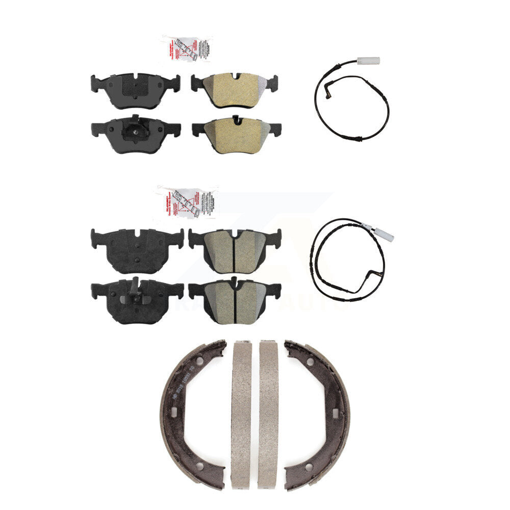 AmeriBRAKES KNW-100403 Disc Brake Pad for 2006 BMW 330i - Front and Rear