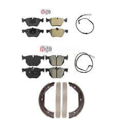 AmeriBRAKES KNW-100403 Disc Brake Pad for 2006 BMW 330i - Front and Rear