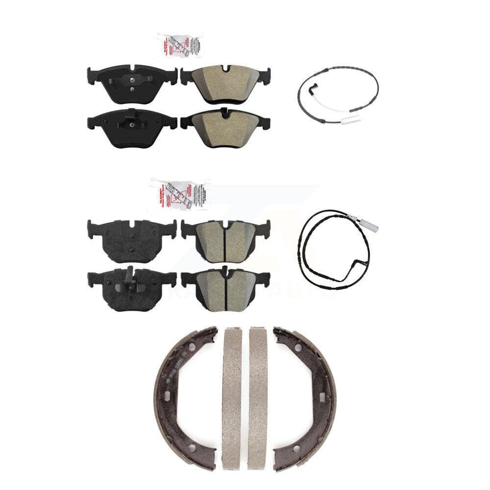 AmeriBRAKES KNW-100405 Disc Brake Pad for 2009-2010 BMW 335i xDrive - Front and Rear
