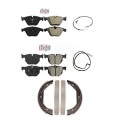 AmeriBRAKES KNW-100405 Disc Brake Pad for 2009-2010 BMW 335i xDrive - Front and Rear