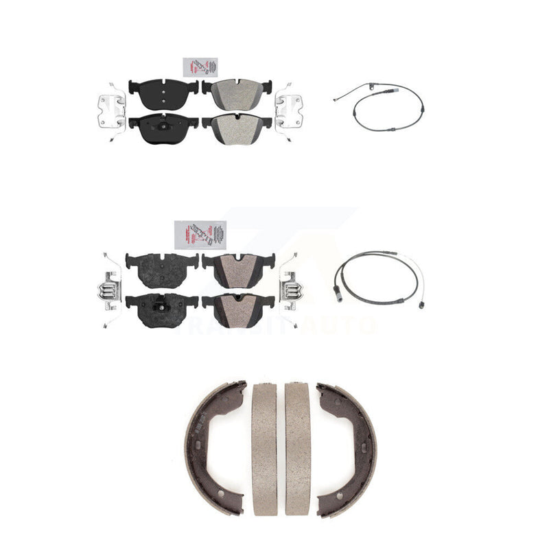 AmeriBRAKES KNW-100407 Disc Brake Pad for 2011-2019 BMW X6, BMW X5 - Front and Rear