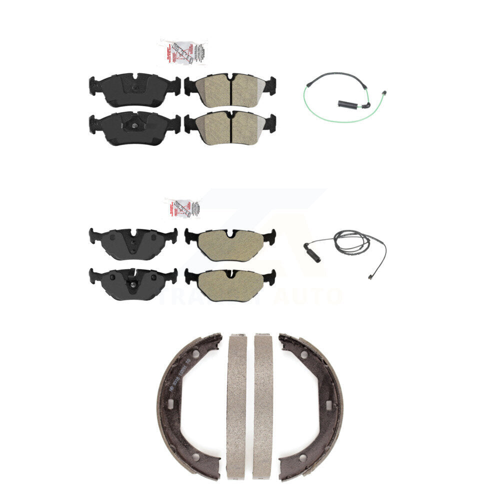 AmeriBRAKES KNW-100413 Disc Brake Pad for 2001-2005 BMW 325xi - Front and Rear