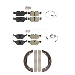AmeriBRAKES KNW-100413 Disc Brake Pad for 2001-2005 BMW 325xi - Front and Rear
