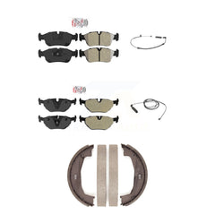 AmeriBRAKES KNW-100414 Disc Brake Pad for 2000-2006 BMW 320i, BMW 325Ci and More - Front and Rear