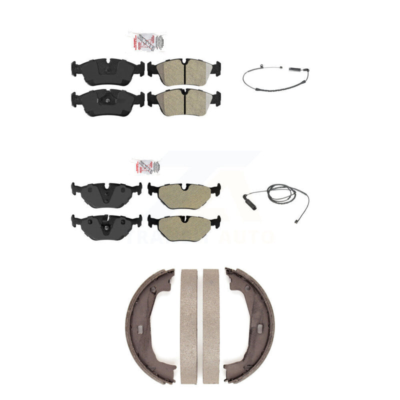 AmeriBRAKES KNW-100414 Disc Brake Pad for 2000-2006 BMW 320i, BMW 325Ci and More - Front and Rear