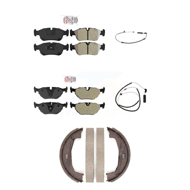 AmeriBRAKES KNW-100415 Disc Brake Pad for 2003-2008 BMW Z4 - Front and Rear