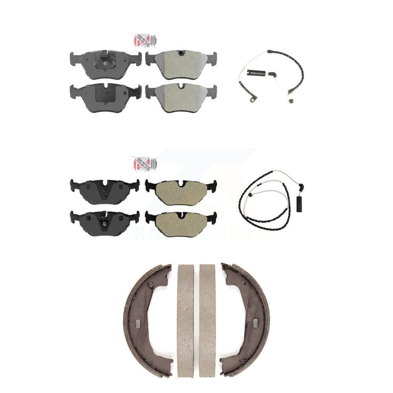 AmeriBRAKES KNW-100416 Disc Brake Pad for 2006-2008 BMW Z4 - Front and Rear