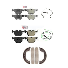 AmeriBRAKES KNW-100417 Disc Brake Pad for 2006-2008 BMW Z4 - Front and Rear