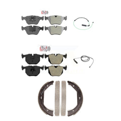 AmeriBRAKES KNW-100430 Disc Brake Pad for 2001-2006 BMW 330Ci, BMW 330i, BMW 330xi - Front and Rear