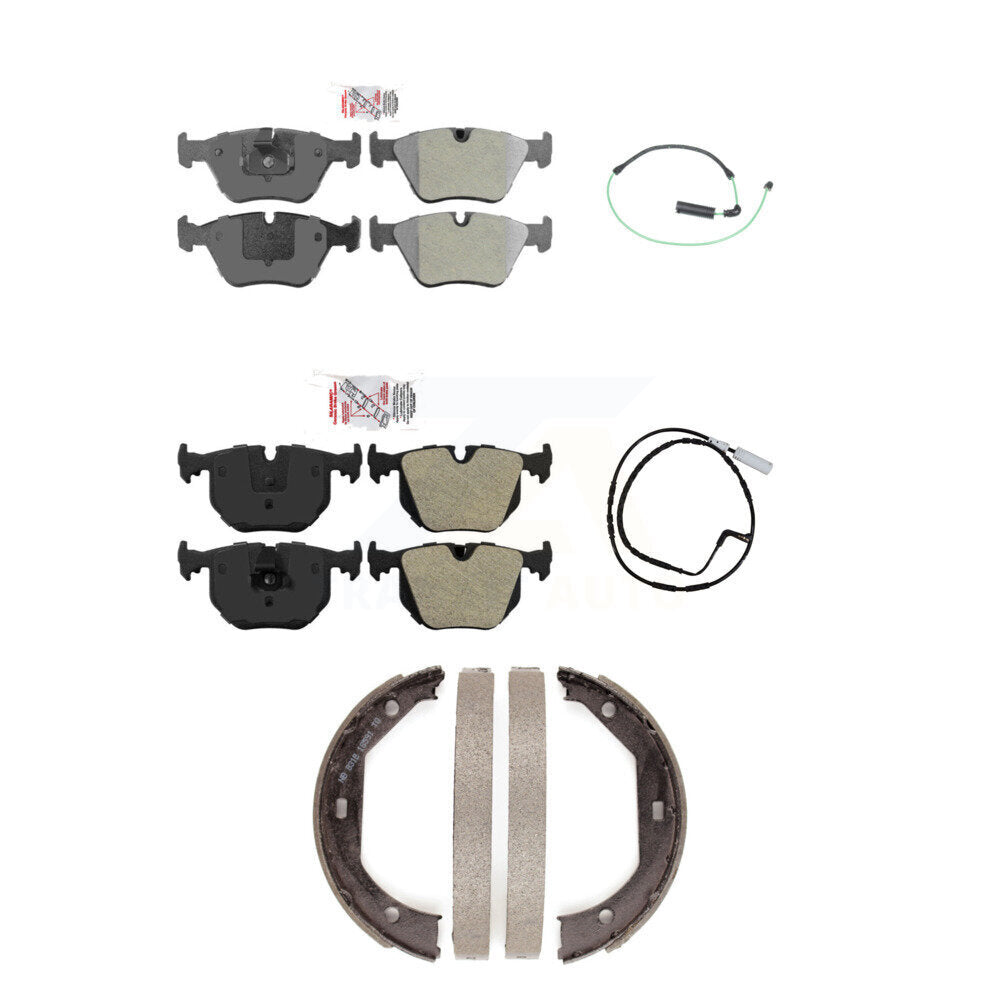 AmeriBRAKES KNW-100433 Disc Brake Pad for 2005 BMW 330xi - Front and Rear