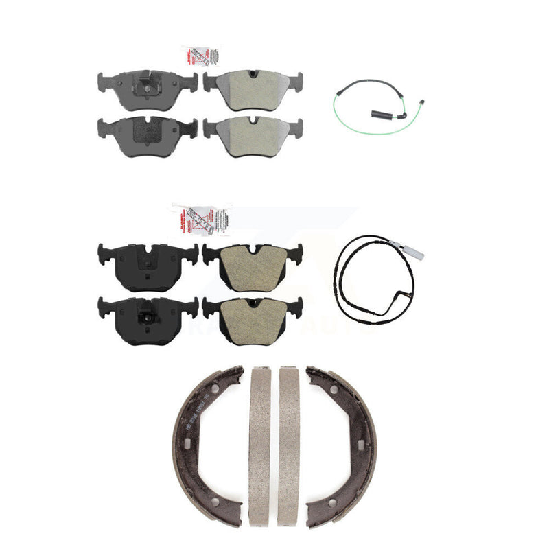 AmeriBRAKES KNW-100433 Disc Brake Pad for 2005 BMW 330xi - Front and Rear