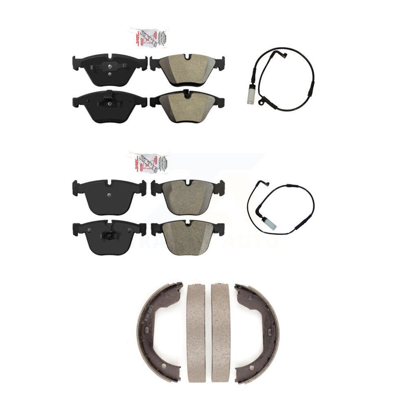 AmeriBRAKES KNW-100440 Disc Brake Pad for 2004-2010 BMW 550i, BMW 645Ci, BMW 545i - Front and Rear