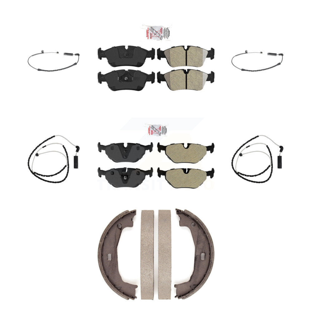 AmeriBRAKES KNW-100476 Disc Brake Pad for 2003-2008 BMW Z4 - Front and Rear