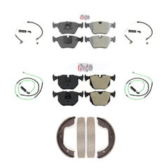 AmeriBRAKES KNW-100477 Disc Brake Pad for 2006-2008 BMW Z4 - Front and Rear