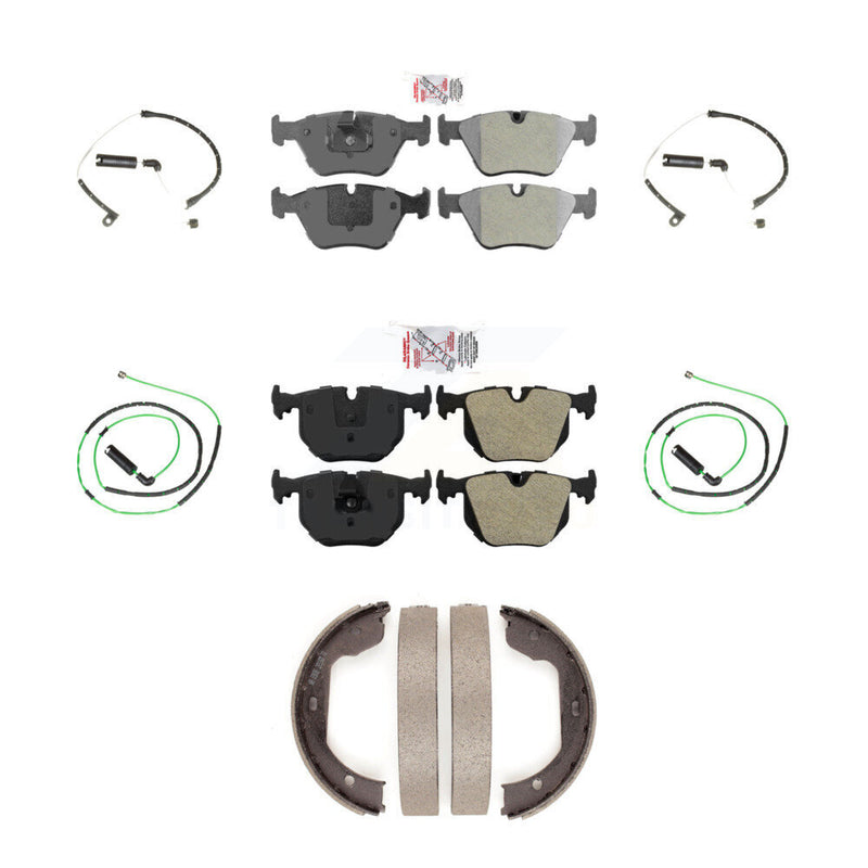 AmeriBRAKES KNW-100477 Disc Brake Pad for 2006-2008 BMW Z4 - Front and Rear