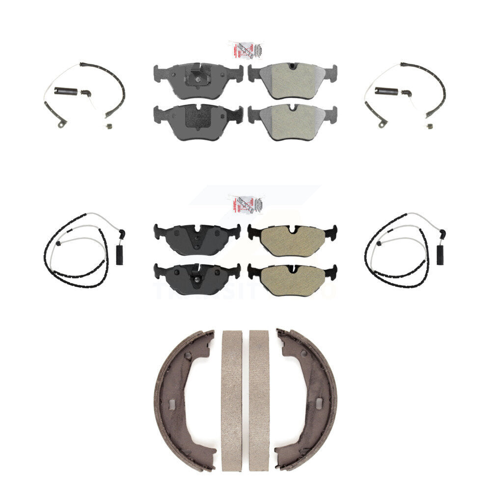 AmeriBRAKES KNW-100478 Disc Brake Pad for 2006-2008 BMW Z4 - Front and Rear