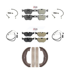 AmeriBRAKES KNW-100478 Disc Brake Pad for 2006-2008 BMW Z4 - Front and Rear
