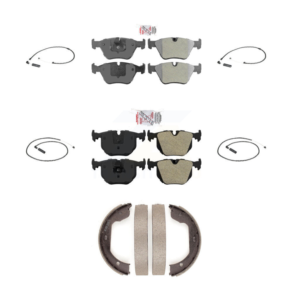 AmeriBRAKES KNW-100509 Disc Brake Pad for 2004-2010 BMW X3 - Front and Rear