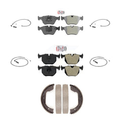 AmeriBRAKES KNW-100509 Disc Brake Pad for 2004-2010 BMW X3 - Front and Rear