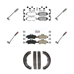 AmeriBRAKES KNW-100517 Disc Brake Pad for 2007-2018 Mercedes-Benz Sprinter 2500, Dodge Sprinter 2500, Freightliner Sprinter 2500 - Front and Rear
