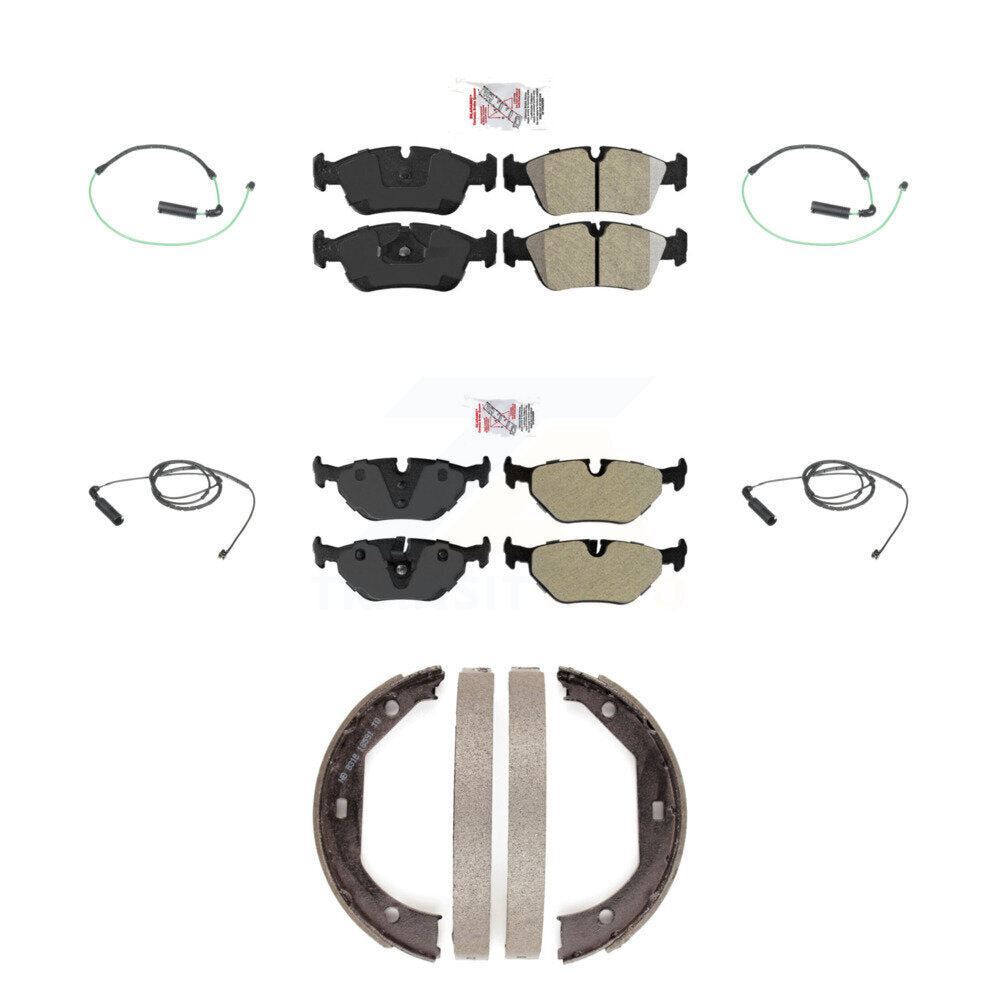 AmeriBRAKES KNW-100528 Disc Brake Pad for 2001-2005 BMW 325xi - Front and Rear