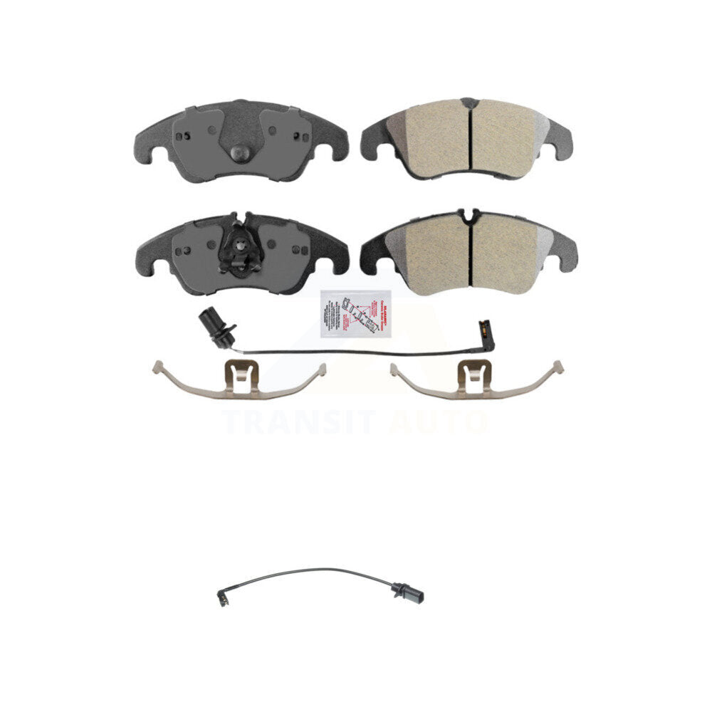 AmeriBRAKES KNW-100553 Disc Brake Pad for 2008-2017 Audi A5 Quattro, Audi S5 and More - Front